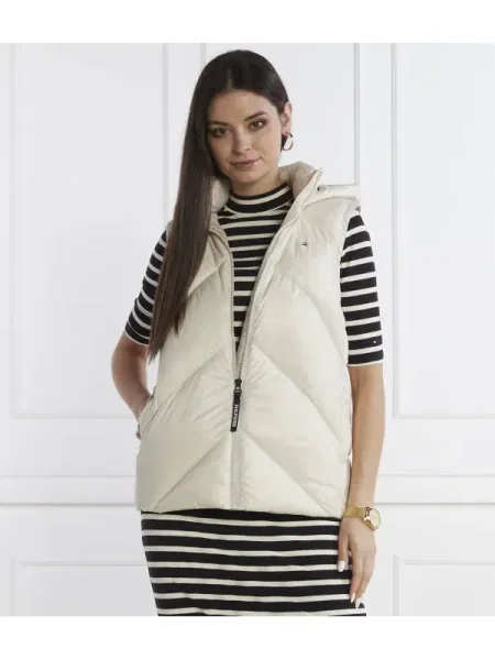 Tommy Hilfiger Steppelt szteppelt mellény CHEVRON LW DOWN