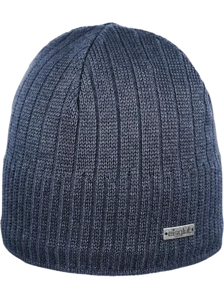 Czapka Eisglut Kaig Cotton beanie zimowa wełniana niebieska