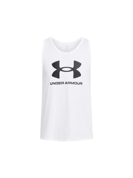 Tricou Under Armour cu autograf alb
