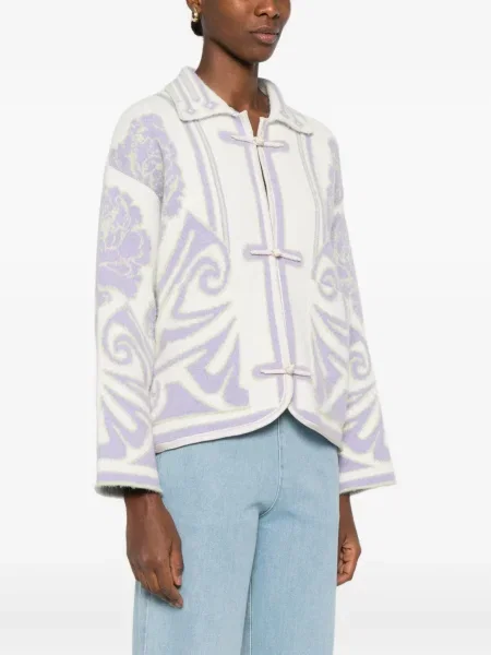 Geacă Forte_forte cu model floral