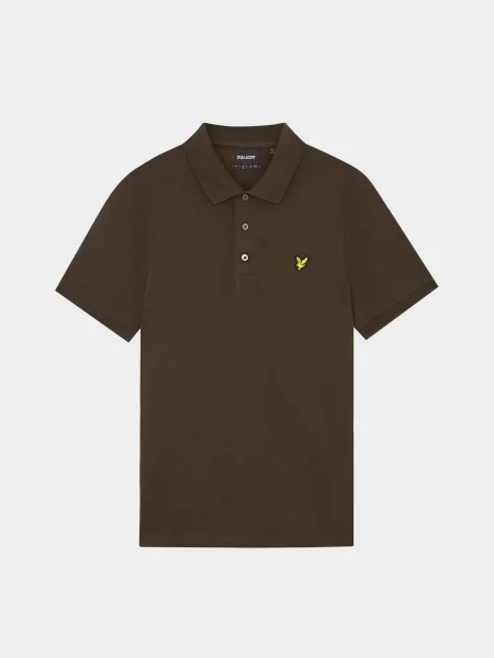Поло Lyle & Scott коричневий