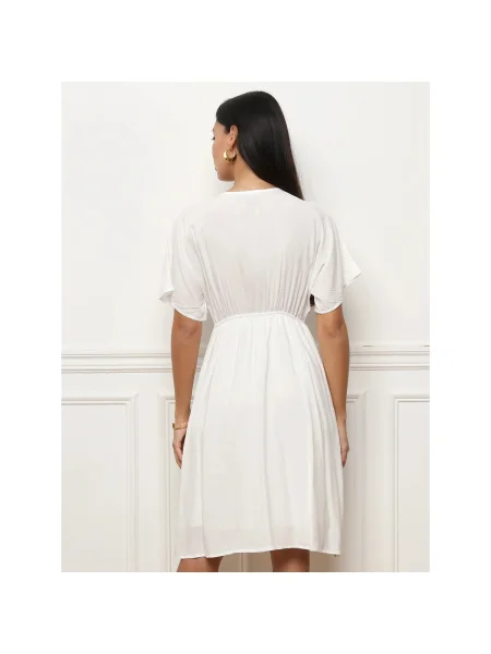 Rochie La Modeuse alb