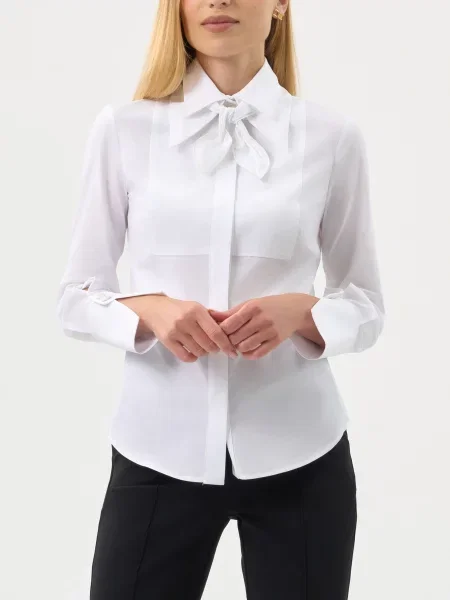 Рубашка Elisabetta Franchi белая