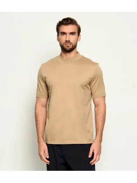 HUGO Tricou Dimersom bej