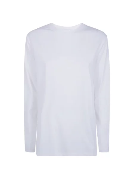 Lung tricou Laboratorio Capri alb