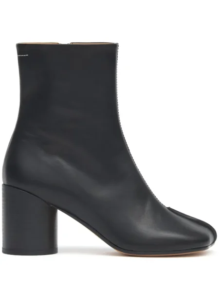 Cizme scurte Mm6 Maison Margiela din piele negru