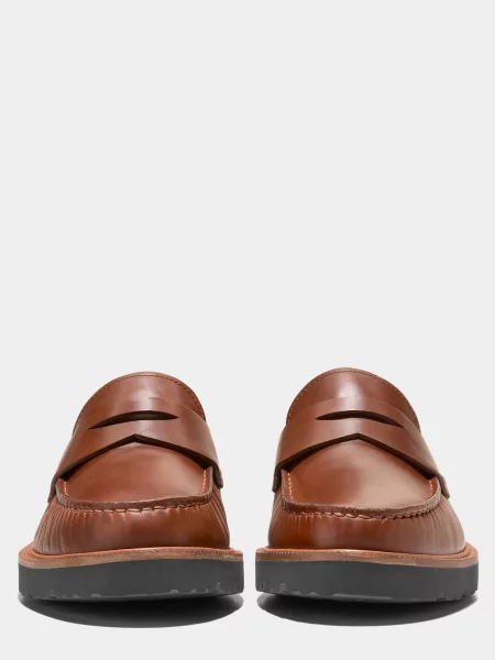 Кожаные лоферы Cole Haan коричневые