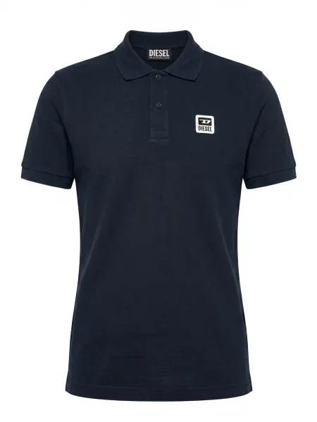 DIESEL Tricou T-SMITH SLIM bleumarin