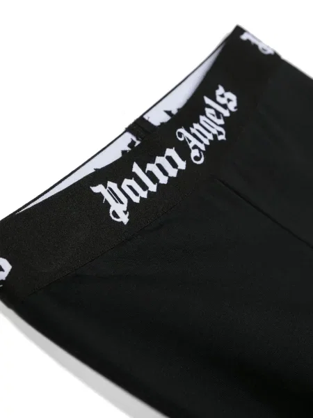 Legginsy dziecięce Palm Angels czarne