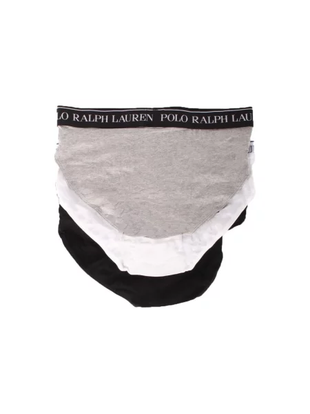Spodní prádlo Polo Ralph Lauren LOW RISE PACK-BRIEF bílé