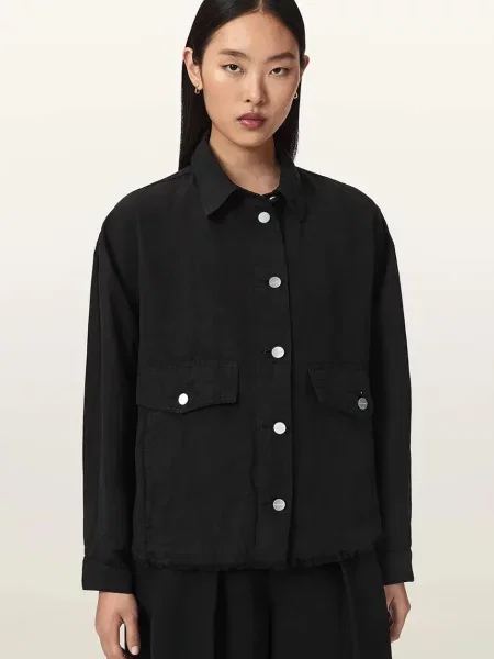 AllSaints cămașă pentru femei cu in HETTIE negru
