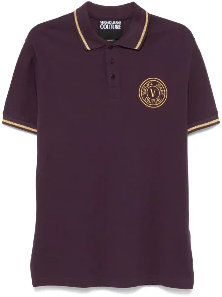 Polo Versace Jeans Couture violet