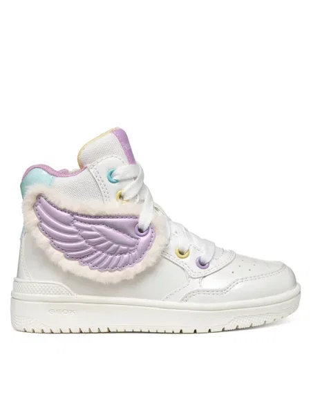 Geox Sneakersy J Washiba Girl S biały