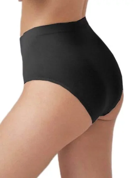 Бесшовные женские трусы с высокой посадкой FIGI_GATTA_BIKINI_MAXI чорні
