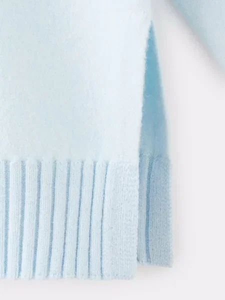 Джемпер MANGO акрил/поліестер блакитний