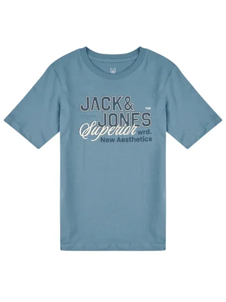 Tričko Jack & Jones modrá