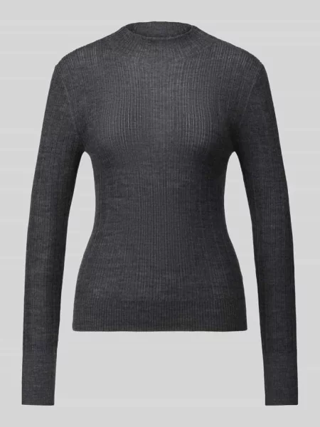 Sweter półgolf o kroju slim fit z czystej wełny Jake*s Collection