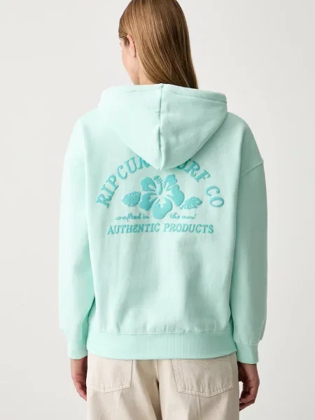 Rip Curl hanorac cu glugă pentru femei din SURF PUFF HERITAGE