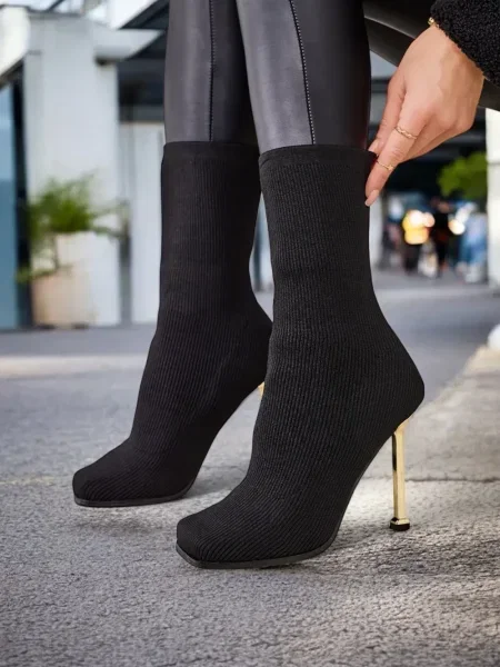 Cizme scurte Resti negru