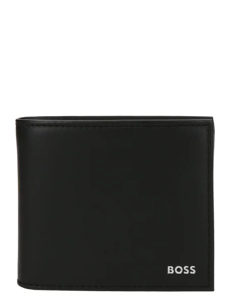 BOSS portofel de piele negru