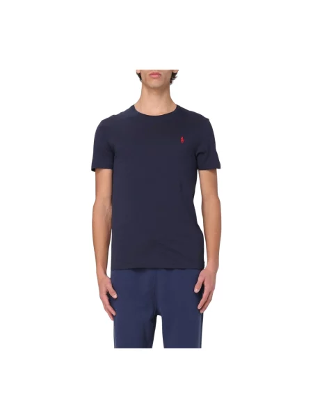Polo Ralph Lauren T-Shirt Bsr Granatowy Custom niebieska