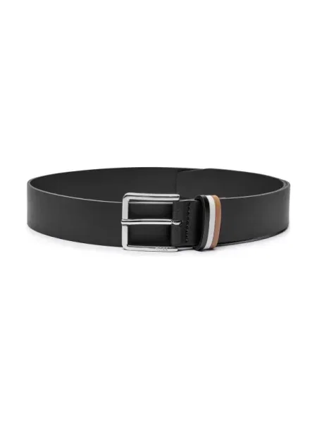 Bőr öv Boss fekete