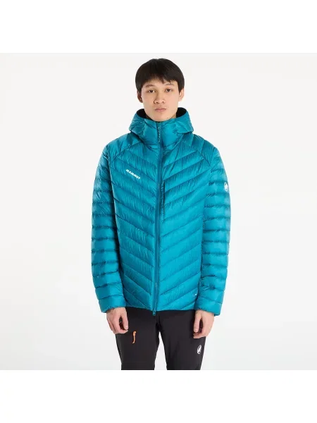 Jachetă Mammut Broad Peak IN Hooded Jacket Deep Teal/ Black S negru