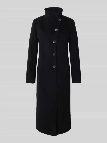 Płaszcz wełniany z domieszką kaszmiru model ‘NADA’ Milo Coats czarny