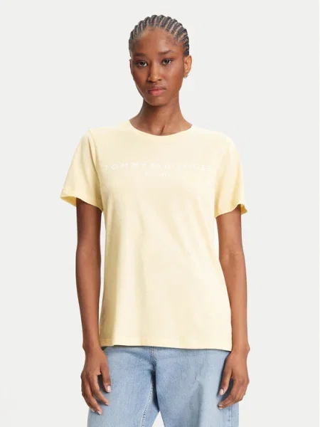 Tommy Hilfiger Tricou galben