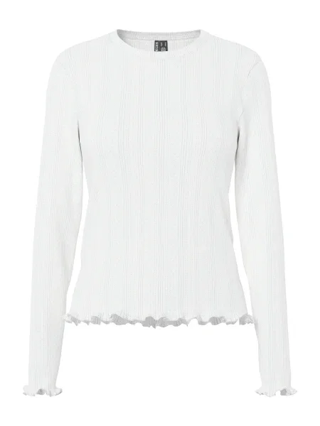PIECES Tricou alb