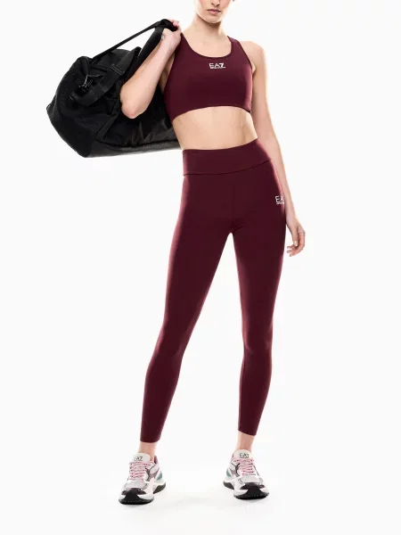 Легінси поліамід/еластан бордовий