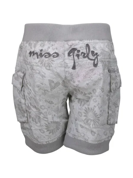 Pantaloni copii Miss Girly alb
