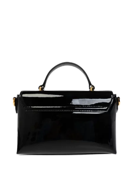 Τσάντα shopper Furla μαύρο