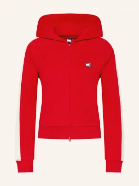 Tommy Jeans Bluza rot biała