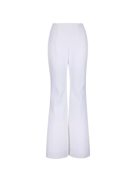 Pantaloni Michael Kors evazate alb