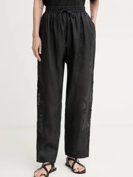 BOSS Orange pantaloni femeiești C Trika negru