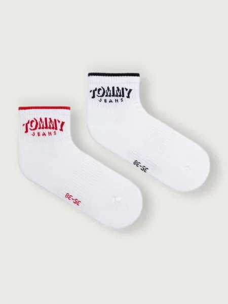 Tommy Hilfiger ponožky s bavlnou bílé