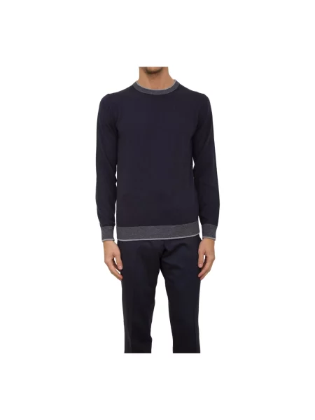 Sweter Peserico z kaszmiru niebieski
