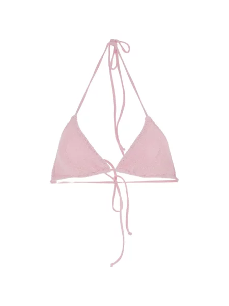 Top Mc2 Saint Barth wiązany różowy