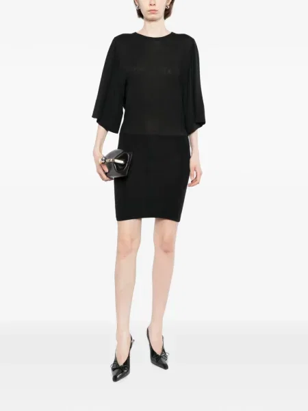 Rochie Jacquemus tricotate negru
