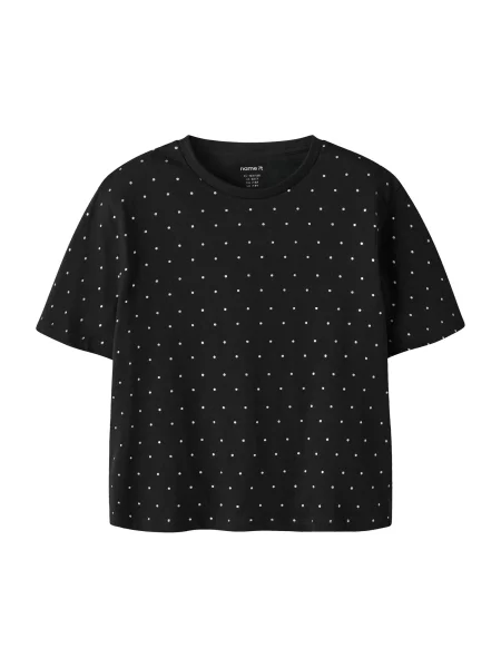 NAME IT Tricou NKFRuaja negru alb