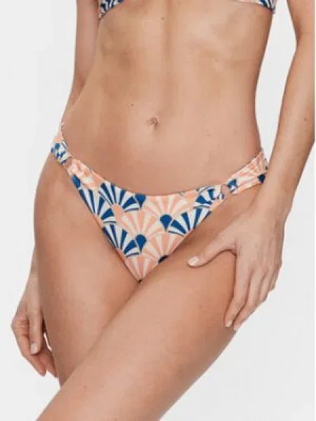 Volcom Spodný diel bikín Shell Yeah Hipster Oranžová