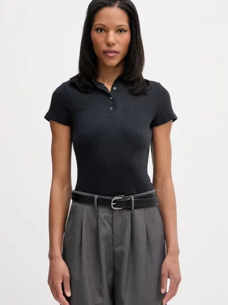 Levi's polo z bawełną RORY SS czarna