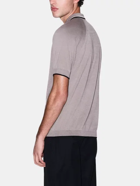 Поло Armani Exchange бежевий