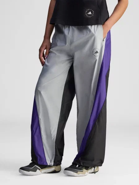 Штани палаццо adidas комбінований верх сірий