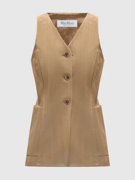 Жилет Max Mara коричневый