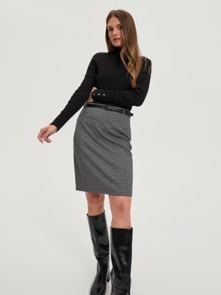 Tricou cu mânecă lungă Marisse cu mâneci lungi negru
