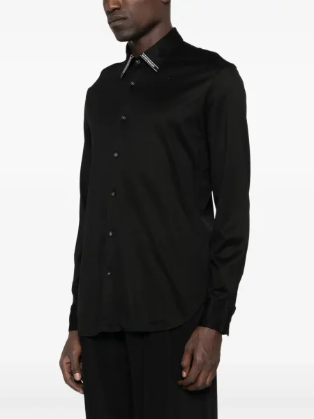 Ilgas marškiniai Emporio Armani juoda