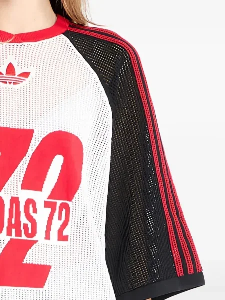 Top sport Adidas cu dungi de catifea cord tenis albastru