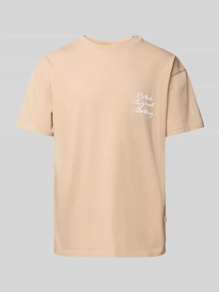 T-shirt z wyhaftowanym logo model ‘PRIMAVERA’ Blkvis